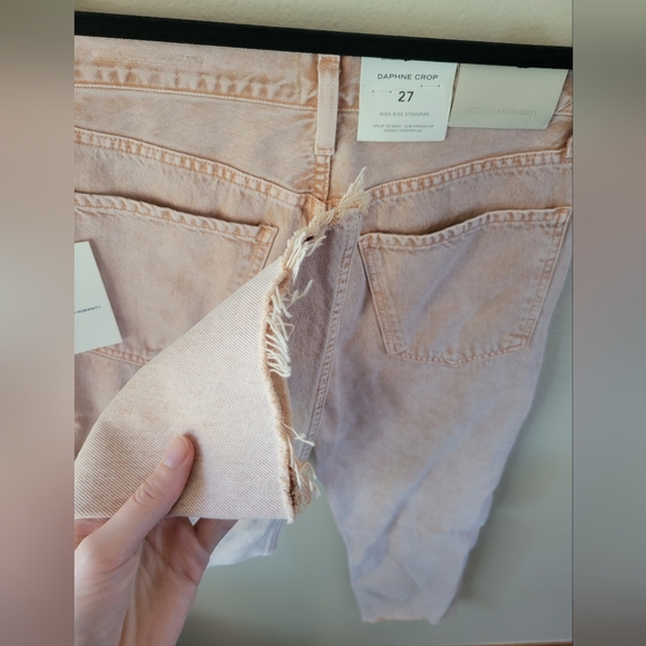 Nwt citizens of humanity daphne crop pants - Picture 2 of 5